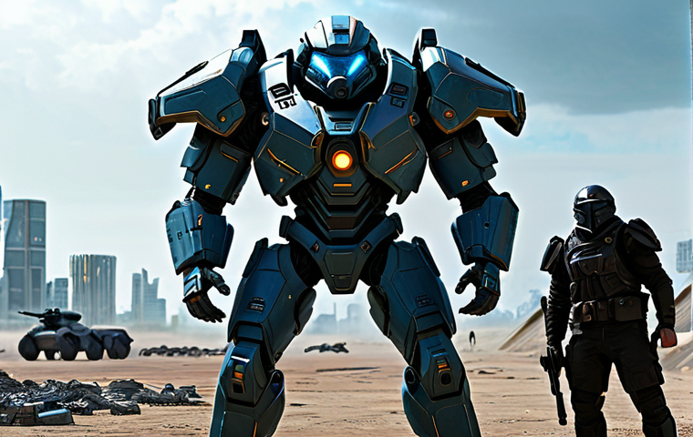 Protective Support**
"A fully armored Nikke, Centi, standing defensively in front of other Nikkes on a battlefield. Centi is deploying a large energy shield. Sci-fi environment, futuristic cityscape in the background. The scene highlights teamwork and protection. Fully clothed, appropriate attire, safe for work, perfect anatomy, natural pose, professional digital art, high quality, family-friendly."
**